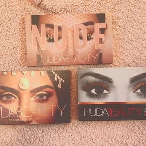 Huda Beauty Eyeshadow Palette Bundle